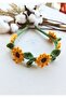 Sunflower Themed Children's Crown - 3