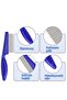 Lice Comb Set Cat Flea Collar Pet Grooming Kit Lice Buckle Cat Dog Shaver - 3
