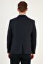 Slim Fit Single Slit Buttoned Blazer Jacket Men's Jacket 2163763 - 5