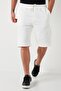 Waist Tied Cotton Pocket Regular Fit Short Men's SHORTS5908041 - 2