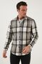 Cotton Plaid Slim Fit Winter Shirt Men's Shirt Cf23w114662 - 6