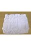 Jacquard Air-Conditioned Hanger with Snap Fasteners (Pack of 5) White Color