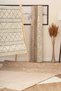 Ria Viscose Woven Carpet Plush Plush Post Non-Slip Base Washable Brown Living Room Carpet 1512 - 8