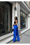 Parachute Pants with Elastic Waist and Cuffs and Pockets - 3