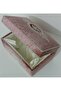 Wooden Velvet Lined Pearl and Guipure Decorated Chest Makeup Storage Gift Bundling Dowry Box - 7