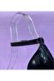 Black Shiny Shoe Belt - 4