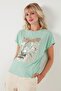 Printed Crew Neck Regular Fit t Shirt t Shirt 6671001 - 2