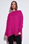 Relaxed Cut Slit Detailed Crew Neck Sweater Sweater 4616142 Y