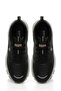 Women's Black Sneaker Casual Casual Sneakers - 6