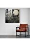 Gray Collage Glass Print - Gray, Home Decor, Glass Wall Art, Modern Art - 2