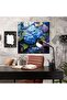 Versatile Hydrangea Glass Print - Hydrangea, Hydrangea, Glass Print, Contemporary Collage - 2