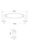 Porcelain Furniture Drawer Cloakroom Kitchen Cabinet Handle - 5