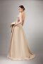 Strapless Long Dress - Deep Slit Detail - 2