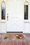 Printed Non-Slip Base Erasable Door Mat (40X60Cm)