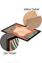 طقم طاولات بإطار أسود من 3 قطع من طقم طاولات Mdf - طقم 10 قطع - 2