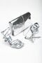 Women's Thin Piping Evening Shoes and Bag