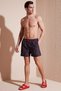 Patterned Swim Shorts With Waistband Pocket Swimsuit Short Men's Swimsuit Short 380m427