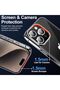 حافظة حماية شفافة للكاميرا متوافقة مع هاتف iPhone 15 Pro - 6