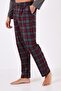 Plaid Cotton Regular Fit Long Sleeve Pajama Set Men's Pajama Set6572005 - 3