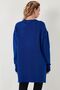 Relaxed Cut Slit Detailed Crew Neck Sweater Sweater 4616142 Y - 6