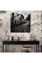 Pavement Village Glass Painting - Village, Wacky, Glass Wall Art, Home Decor - 2