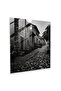 Pavement Village Glass Painting - Village, Wacky, Glass Wall Art, Home Decor