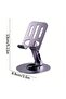 Professional Titanium Phone Holder - Aluminum Rotating Stand, Foldable Desktop P05Bb - 7