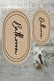 Digitally printed water absorbent wicker patterned bathroom written double bathroom mat (40/60cm -60x100cm) - 2