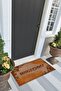 Welcome Written Printed Non-Slip Base Erasable Door Mat (40X60Cm)