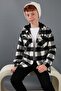 Hooded Double Pocket Plaid Lumberjack Shirt Boy's Shirt Cf25W81787