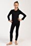 Girl's long sleeve crew neck thermal set 405161 black - 3