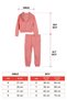 Hooded Long Sleeve Powder Color Girl's Tracksuit Set - 8