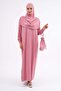 Cotton Bag Prayer Dress Hijab Dress with Elastic Ankles