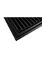 Matte Black 40x40 Aluminum Grille Bathroom WC Ventilation Louver - 6