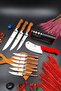 Swencarft 11-piece stainless steel kitchen knife set for sacrificial meat bread fruit onion pastry with sharpening tool
