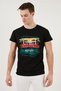 Cotton Slim Fit Crew Neck T Shirt Men's T SHIRT 541CALIFORNIA24 - 4