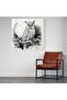 Wildlife Glass Painting, Wise Owl Perched under Moonlight, Wildlife, Glass Wall Art - 2