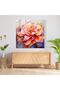 Blooming Beauty Glass Painting - Realistic Glass Wall Art, Modern Home Decor - 2