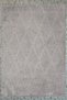Ria Viscose Woven Carpet Plush Post Non-Slip Base Washable Gray Kitchen Carpet 1511