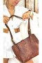 Single Compartment Black Women's Shoulder Bag - 100% Real Leather Handmade - 2
