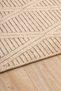 Ria Viscose Woven Carpet Plush Plush Post Non-Slip Base Washable Brown Living Room Carpet 1512 - 5