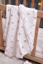 Lace Floral Patterned Double-Breasted Bodysuit Set for 0-3 Months Baby Girl - Gift Hospital Exit - 6