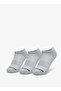 Textured ankle-length sports socks - set of 3