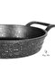 Thermo Base, Cast Granite, 3-Piece Frying Pan Set. 18 cm, 20 cm, 22 cm. Cast Granite Skillet and Frying Pan Set. - 4