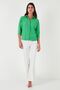 Long Back Three-Quarter Sleeve Shirt SHIRT5865596 - 4