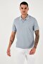 Men's Polo Neck Cotton T-Shirt - Regular Fit5902063 - 2