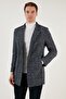 Slim Fit Single Slit Button Lined Stamp Coat Men's Coat5840110e