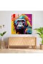 Gorilla Glass Print, Pop Art Masterpiece, Gorilla, Energy Explosion, Glass Art - 2