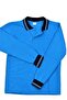 Turquoise Thessaloniki Sweat - College Polo Collar K-Ms-05 - 6