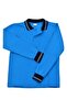 Turquoise Thessaloniki Sweat - College Polo Collar K-Ms-05